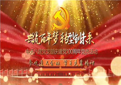 918博天堂八建党支部庆党建100周年党员活动
